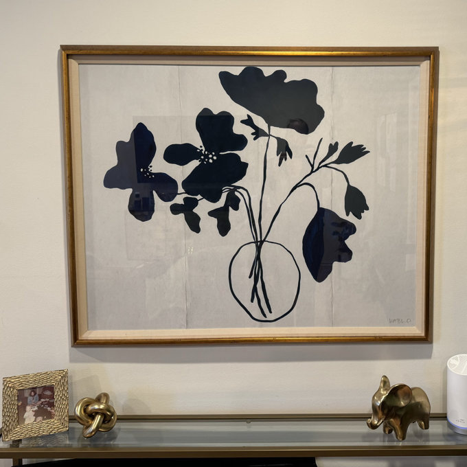 絵画 anemone Soicher Marin Anemone by Susan Hable - Picture Frame Painting on